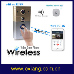 Home Security Real-Time Video Wireless WiFi Smart Doorbell Built-in Mic Speaker