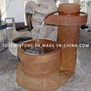 Granite Stone Fountain & Water Feature for Outdoor Garden, Backyard, Patio