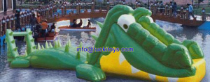 Colorful Inflatable Water Game of Crocodiles Products